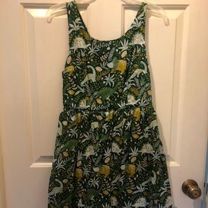 Medium ModCloth dress with dinosaurs and POCKETS!